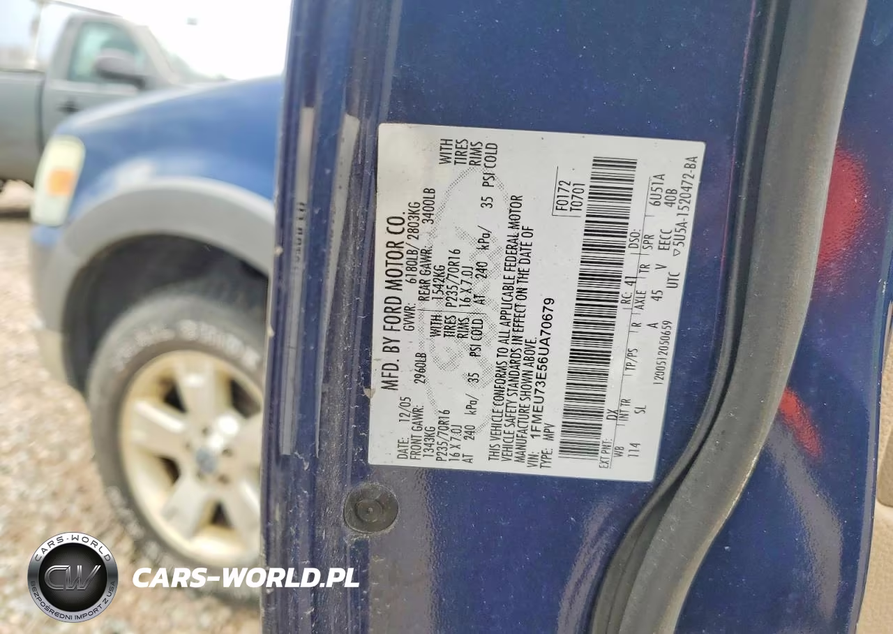 2006 Ford Explorer Xlt VIN:1FMEU73E56UA70679 - 14