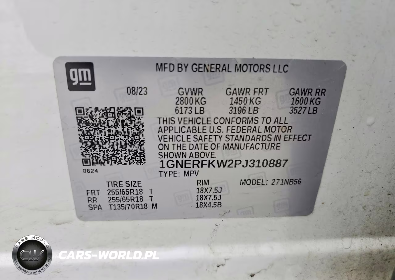 2023 Chevrolet Traverse Ls VIN:1GNERFKW2PJ310887 - 13