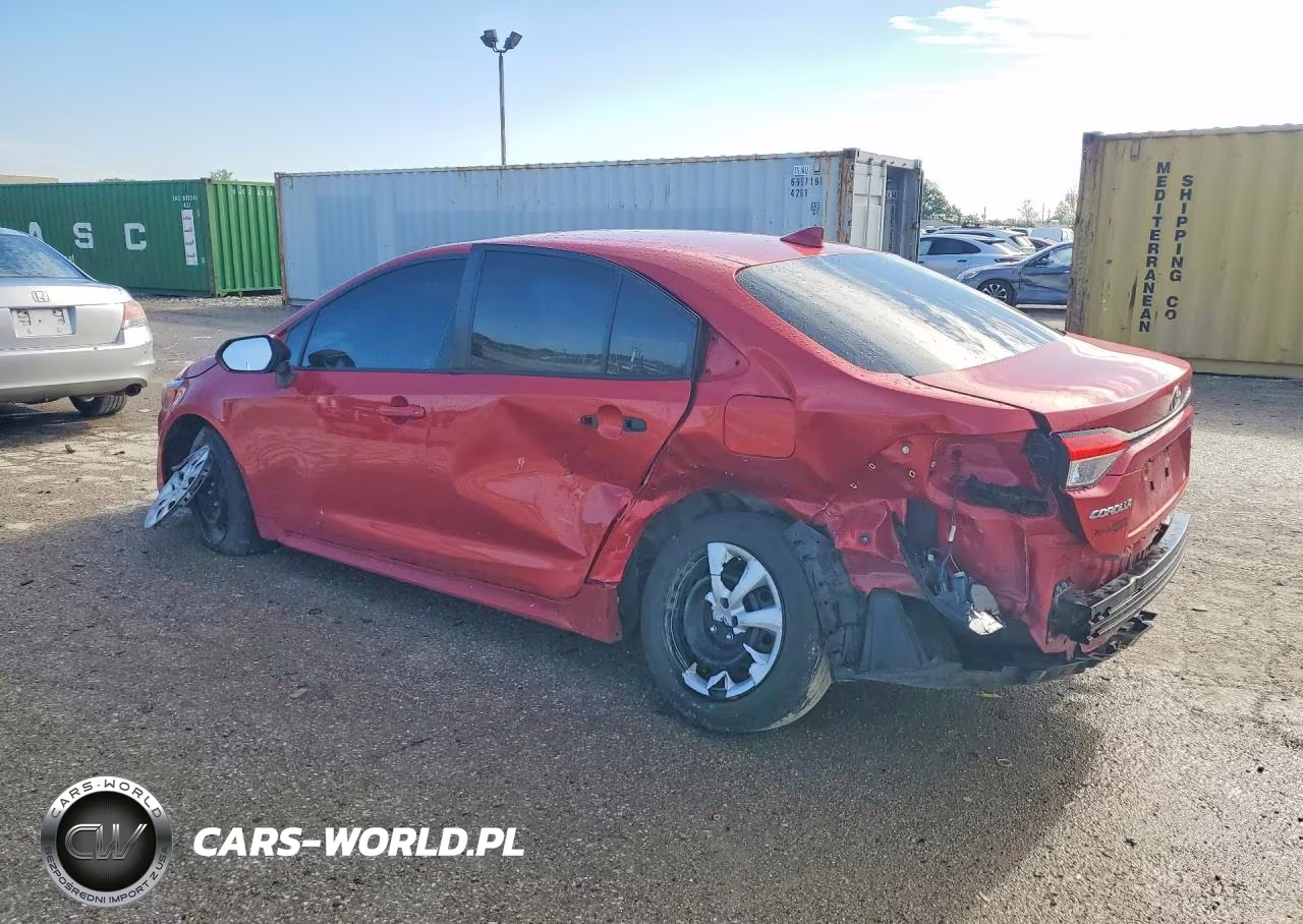 2021 Toyota Corolla Le VIN:5YFEPMAE1MP184380 - 2