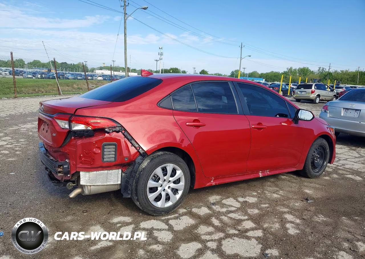 2021 Toyota Corolla Le VIN:5YFEPMAE1MP184380 - 3