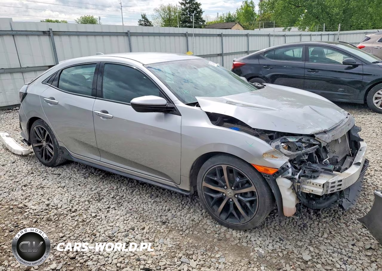 2020 Honda Civic Sport VIN:SHHFK7H48LU203887 - 4