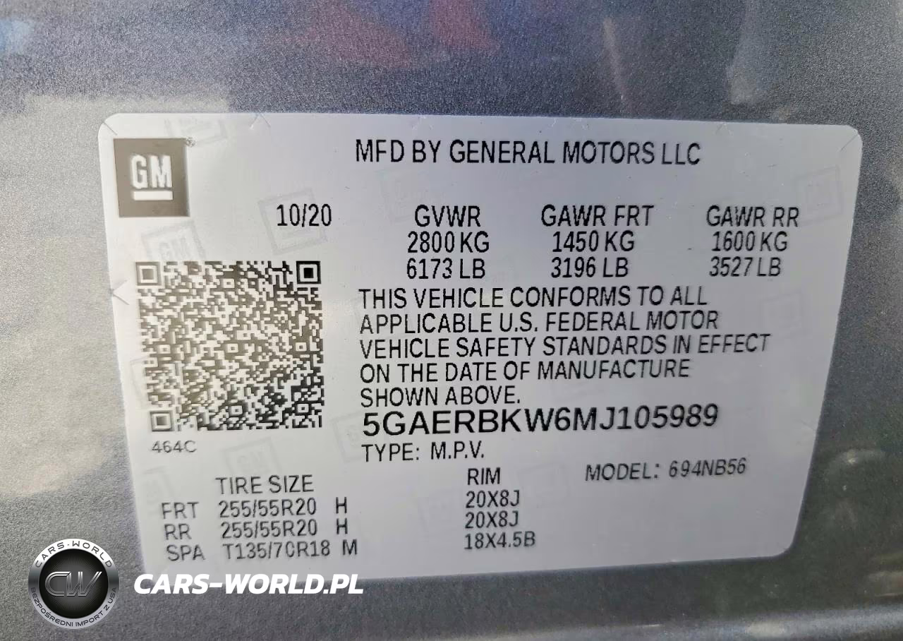 2021 Buick Enclave Essence VIN:5GAERBKW6MJ105989 - 13