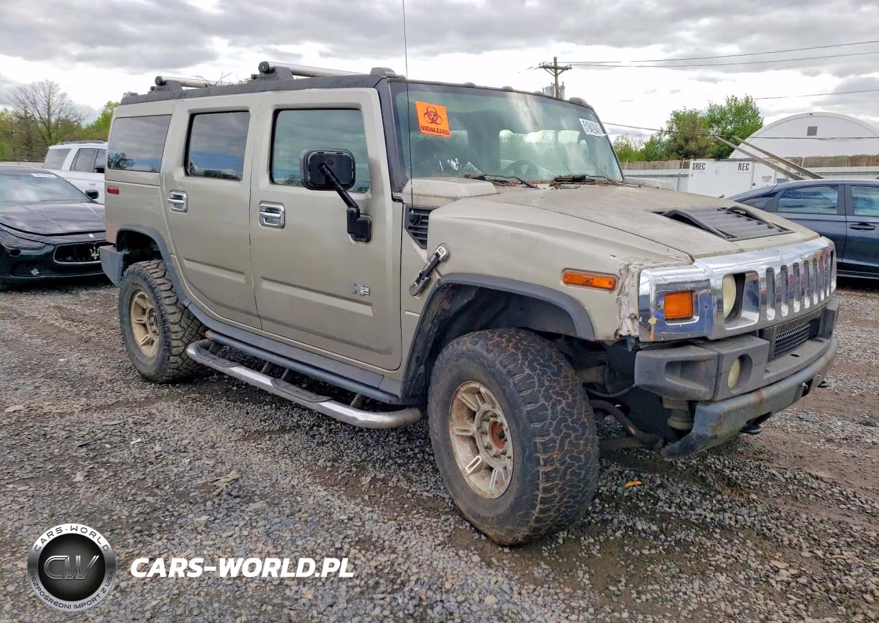 2004 Hummer H2 VIN:5GRGN23U64H118618 - 4
