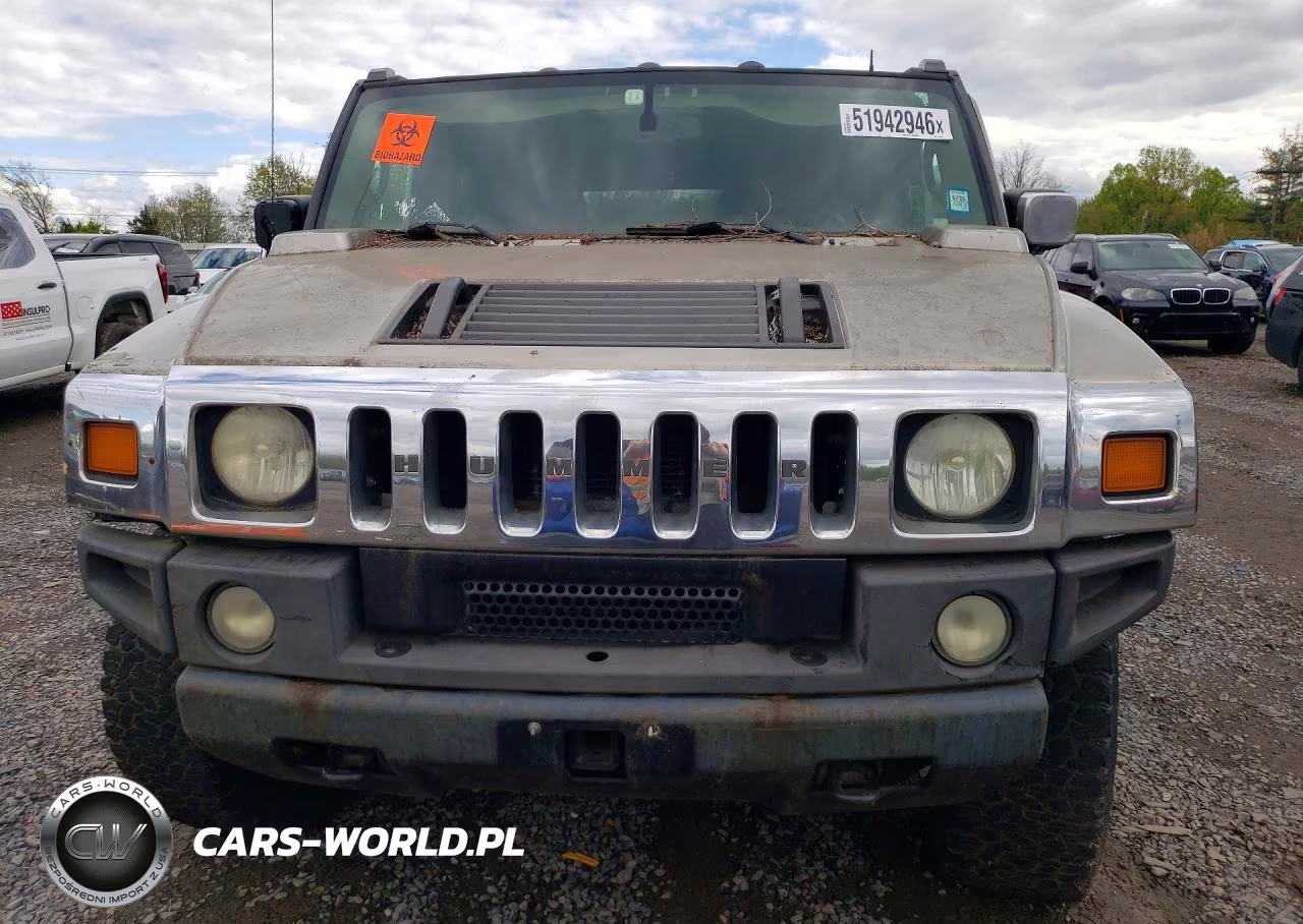 2004 Hummer H2 VIN:5GRGN23U64H118618 - 5