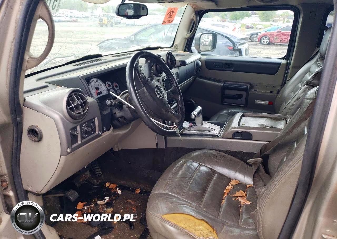 2004 Hummer H2 VIN:5GRGN23U64H118618 - 8
