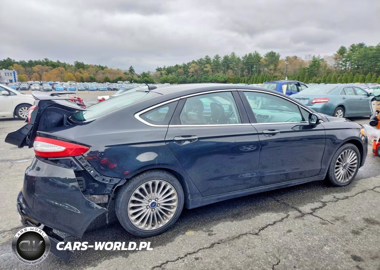 2013 Ford Fusion Titanium VIN:3FA6P0K96DR299782 - 3