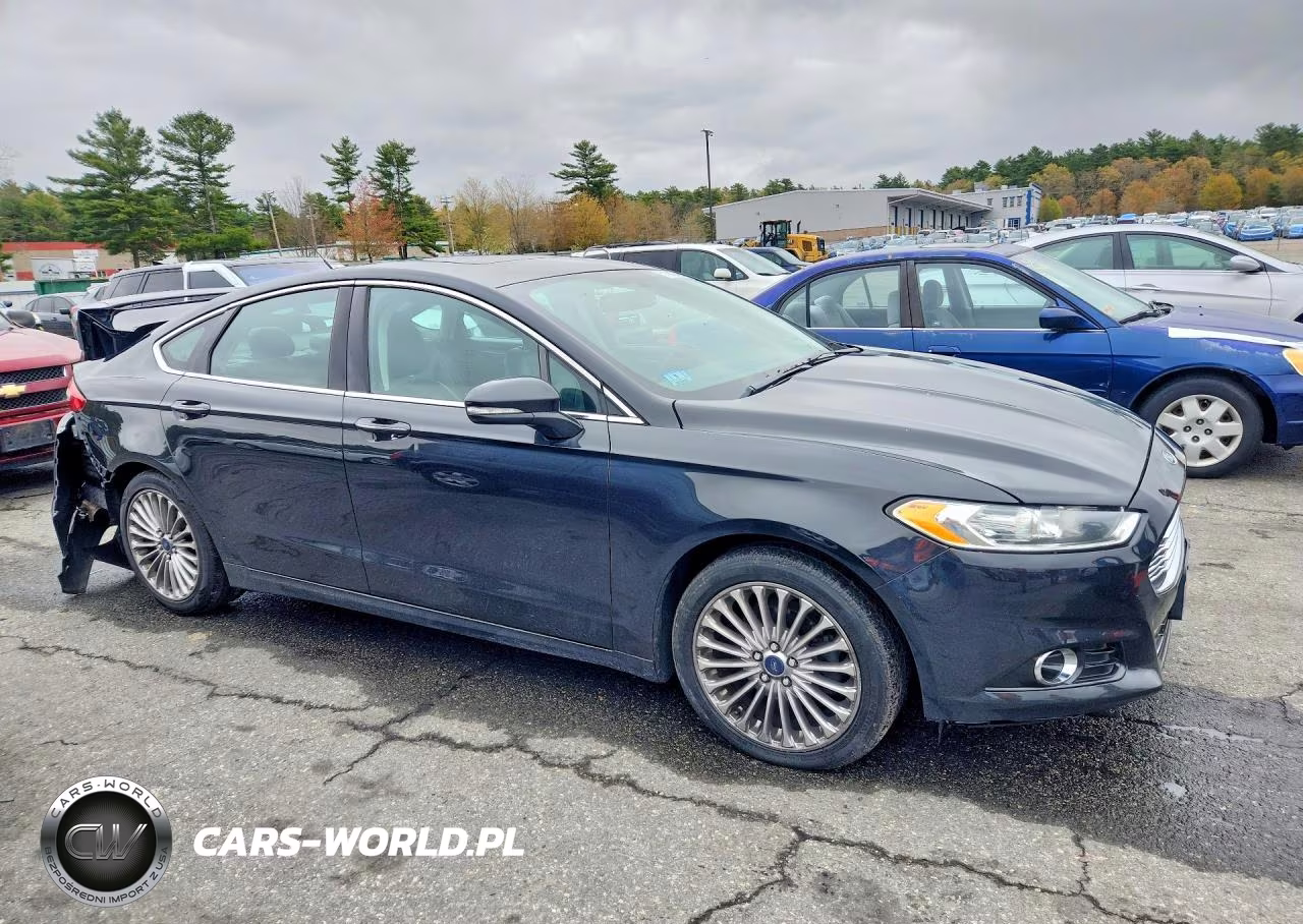2013 Ford Fusion Titanium VIN:3FA6P0K96DR299782 - 4