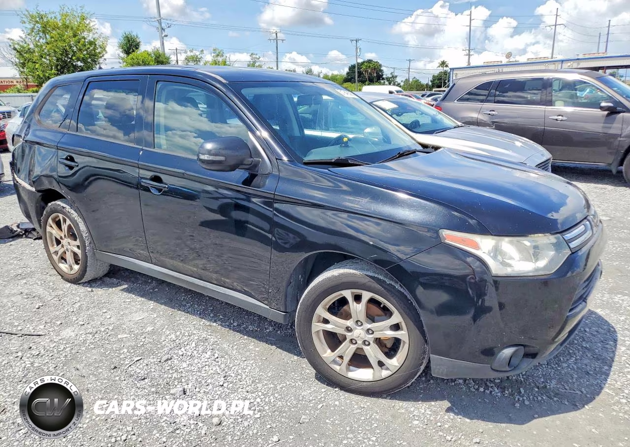 2014 Mitsubishi Outlander Es VIN:JA4AD3A3XEZ013306 - 4
