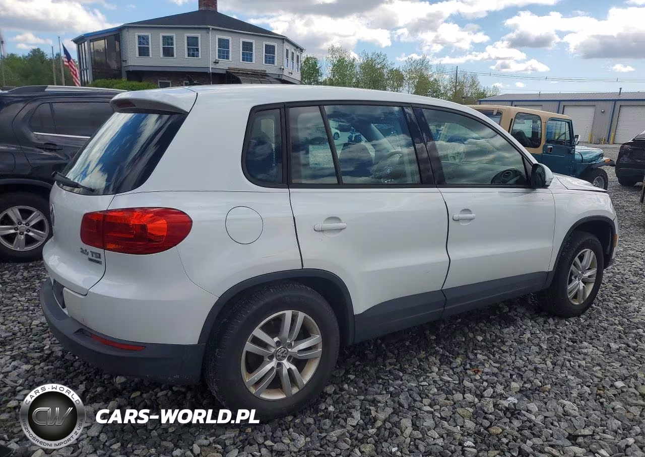 2014 Volkswagen Tiguan S VIN:WVGBV3AX1EW564957 - 3