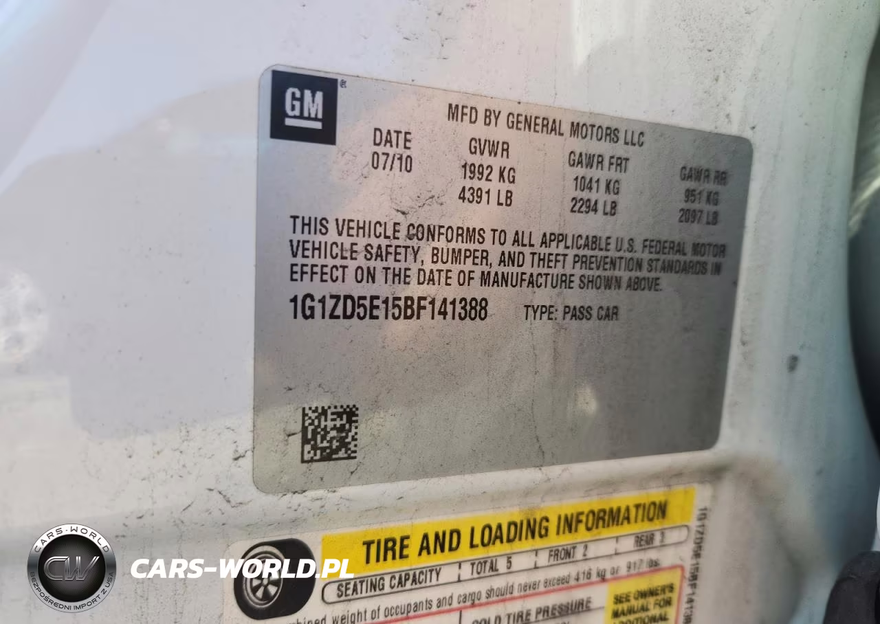 2011 Chevrolet Malibu 2Lt VIN:1G1ZD5E15BF141388 - 12