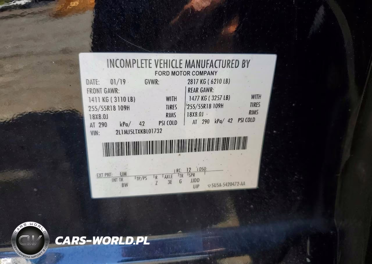 2019 Lincoln Mkt VIN:2L1MJ5LTXKBL01732 - 13