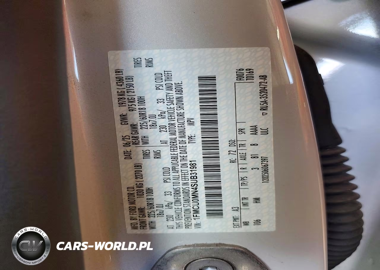 2025 Ford Escape St Line VIN:1FMCU0MN4SUB31981 - 12