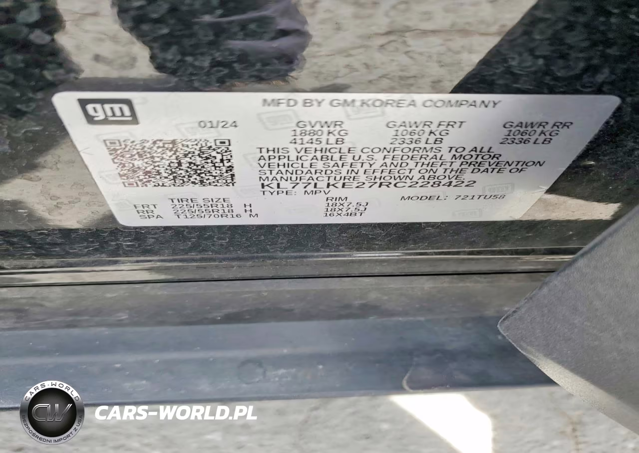2024 Chevrolet Trax Activ VIN:KL77LKE27RC228422 - 13