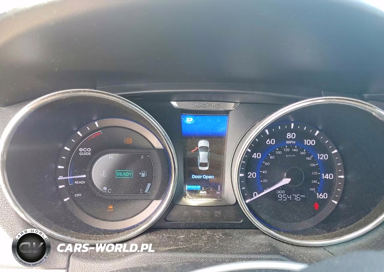 2013 Hyundai Sonata Hybrid VIN:KMHEC4A47DA098283 - 9
