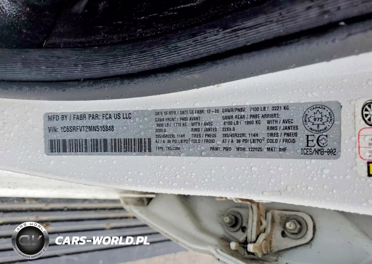 2021 Ram 1500 Sport VIN:1C6SRFVT2MN516848 - 12