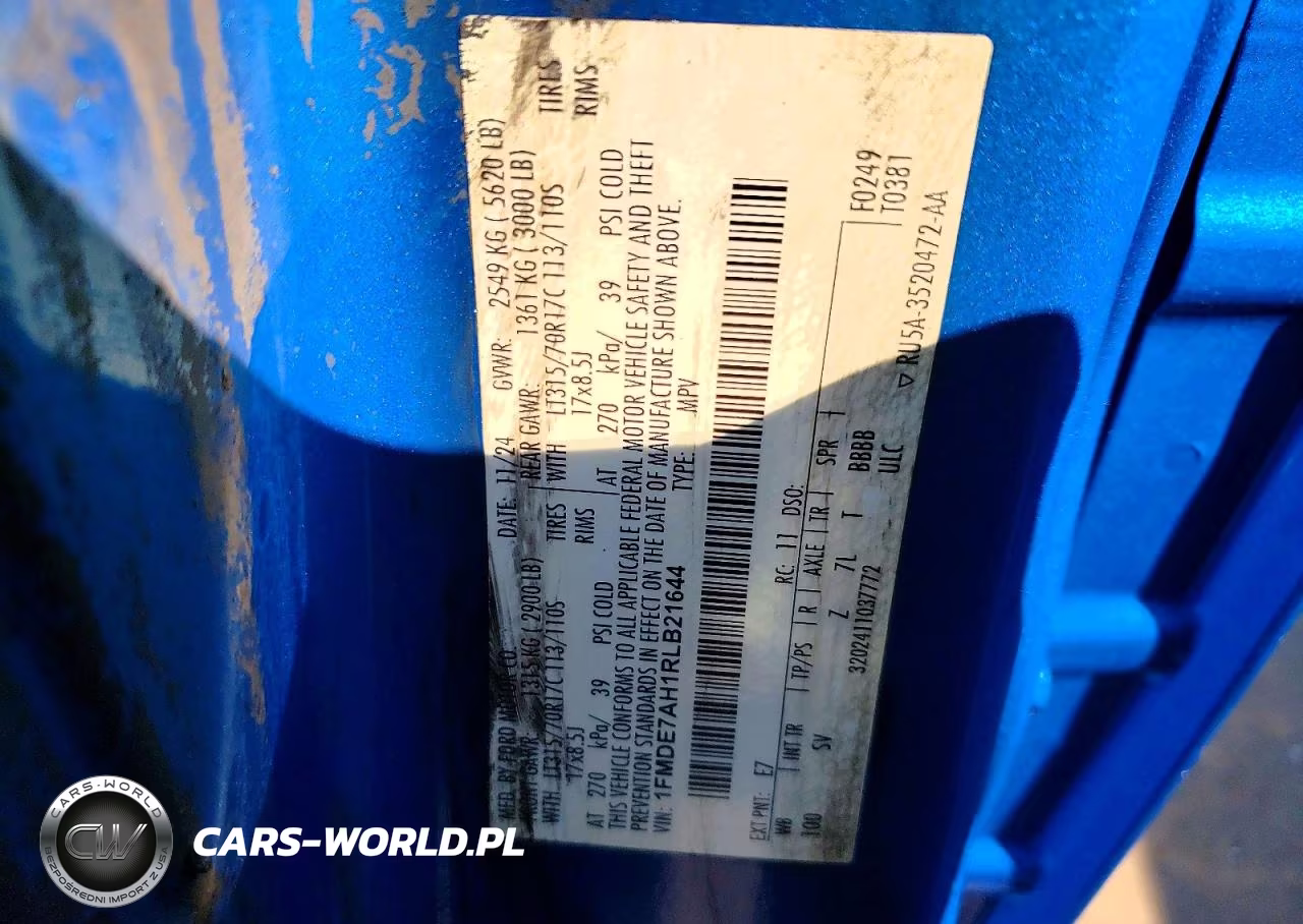 2024 Ford Bronco Big Bend VIN:1FMDE7AH1RLB21644 - 13