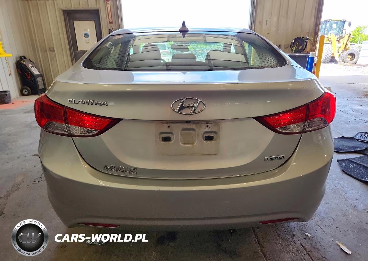 2012 Hyundai Elantra Limited VIN:5NPDH4AE3CH149991 - 6