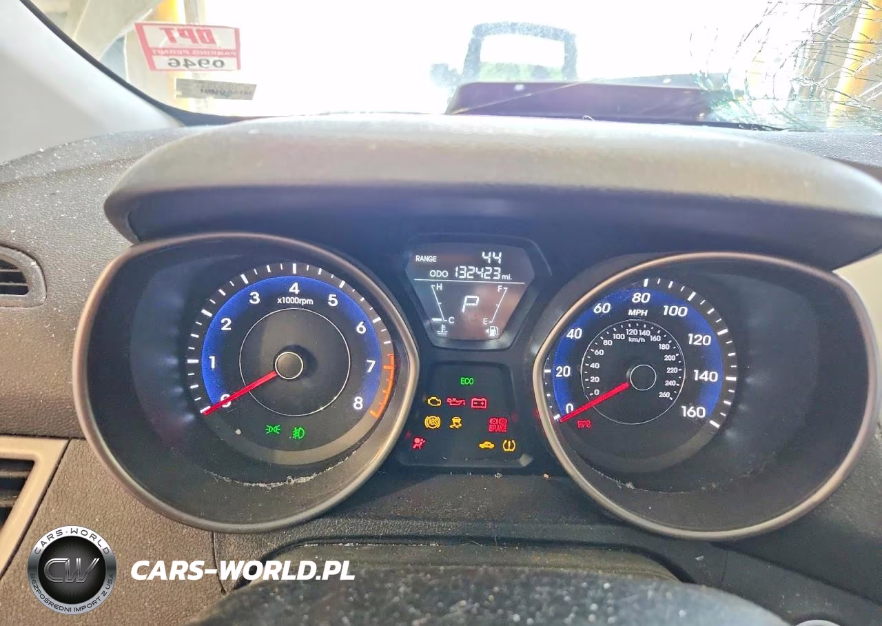 2012 Hyundai Elantra Limited VIN:5NPDH4AE3CH149991 - 9