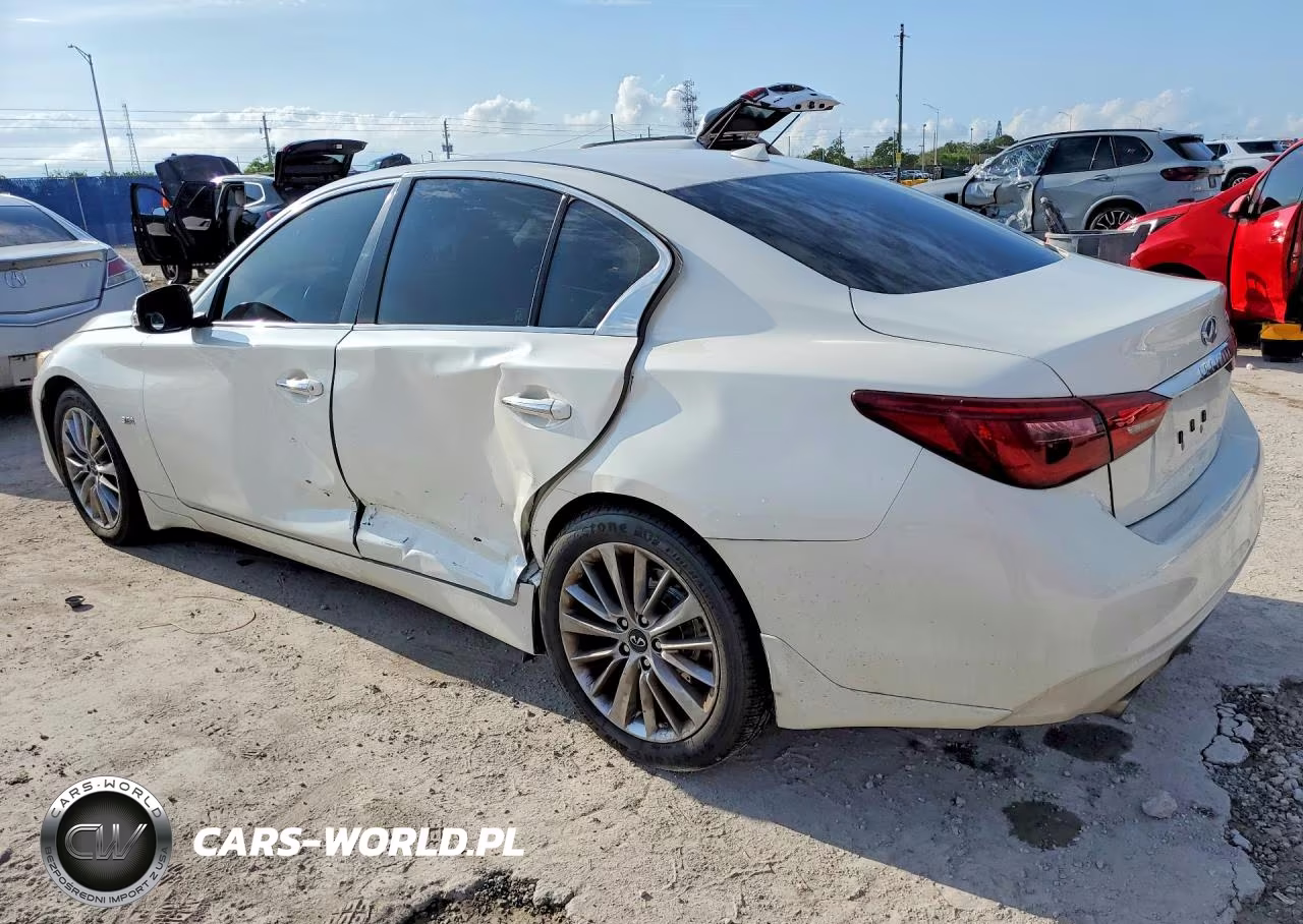 2018 Infiniti Q50 3.0T Luxe VIN:JN1EV7AP4JM361790 - 2