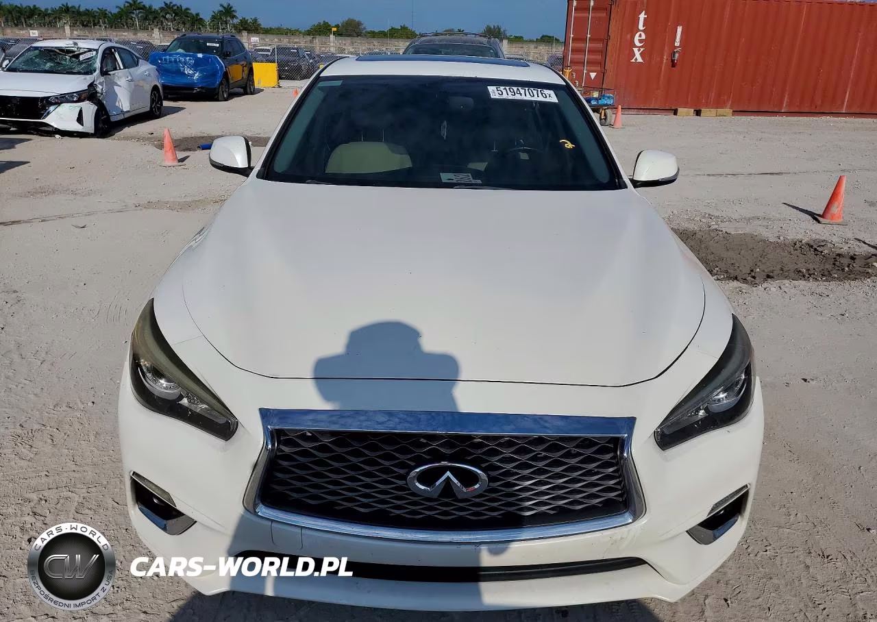 2018 Infiniti Q50 3.0T Luxe VIN:JN1EV7AP4JM361790 - 5