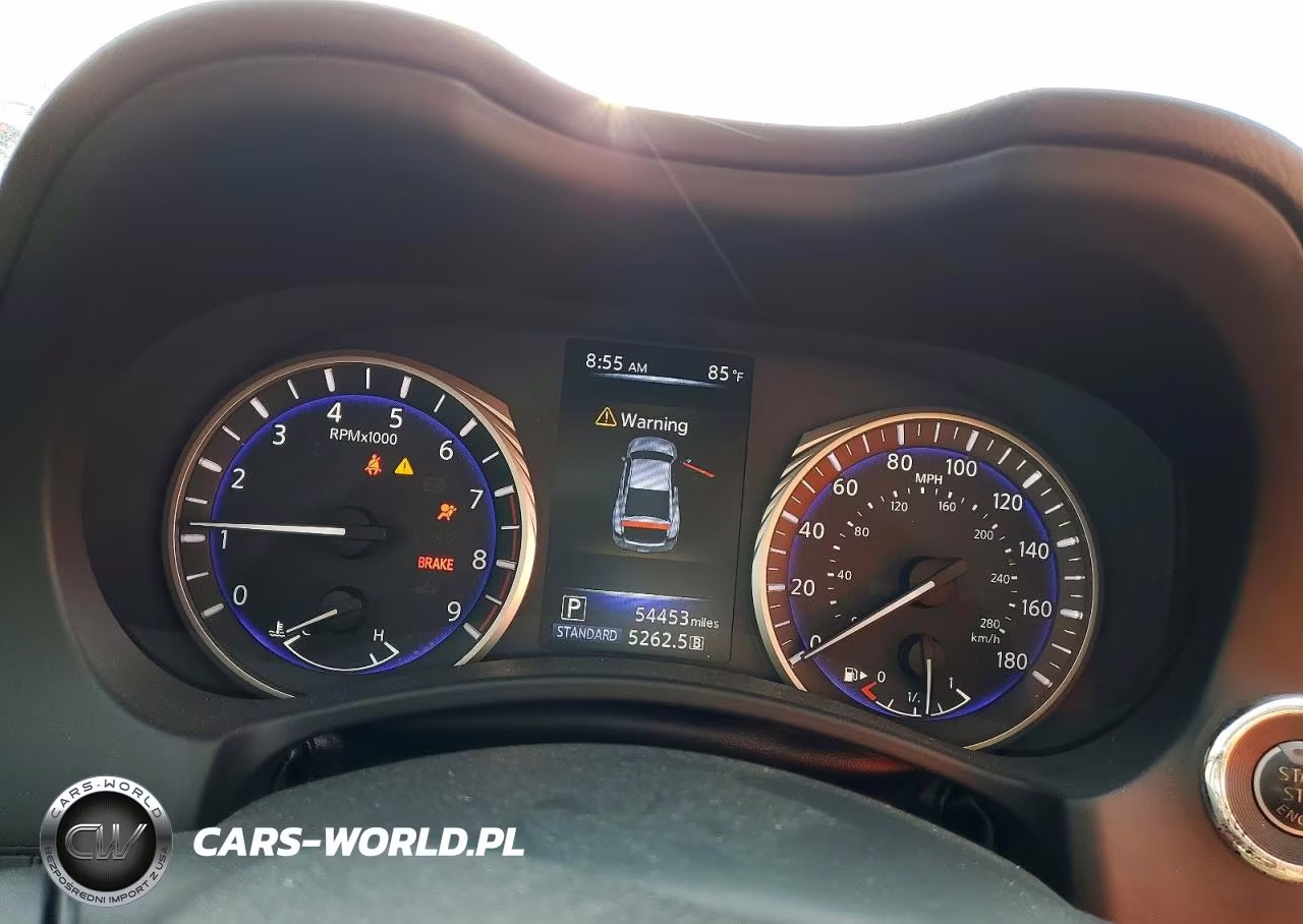 2018 Infiniti Q50 3.0T Luxe VIN:JN1EV7AP4JM361790 - 9