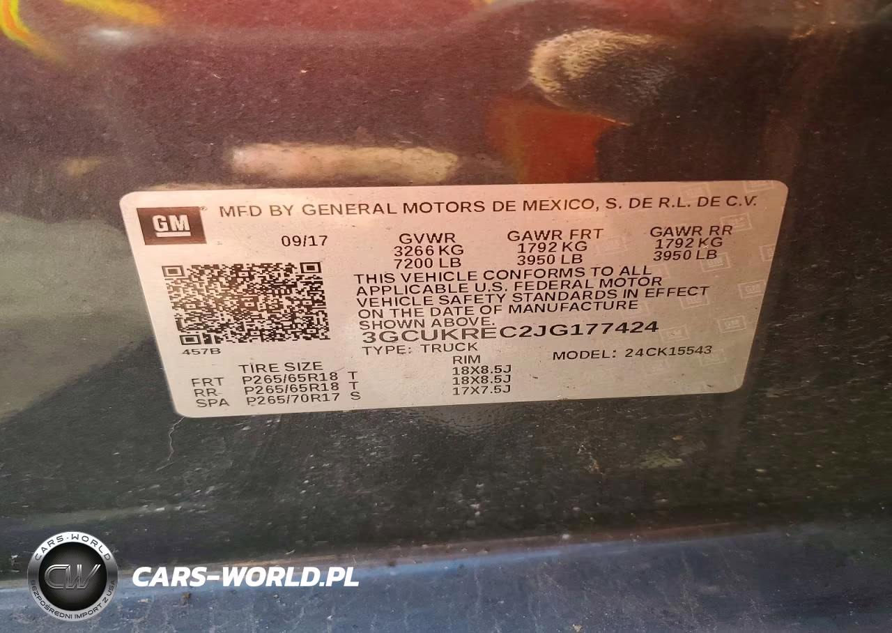 2018 Chevrolet Silverado K1500 Lt VIN:3GCUKREC2JG177424 - 12