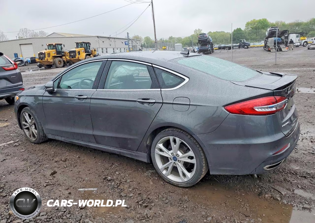 2019 Ford Fusion Titanium VIN:3FA6P0K92KR259454 - 2