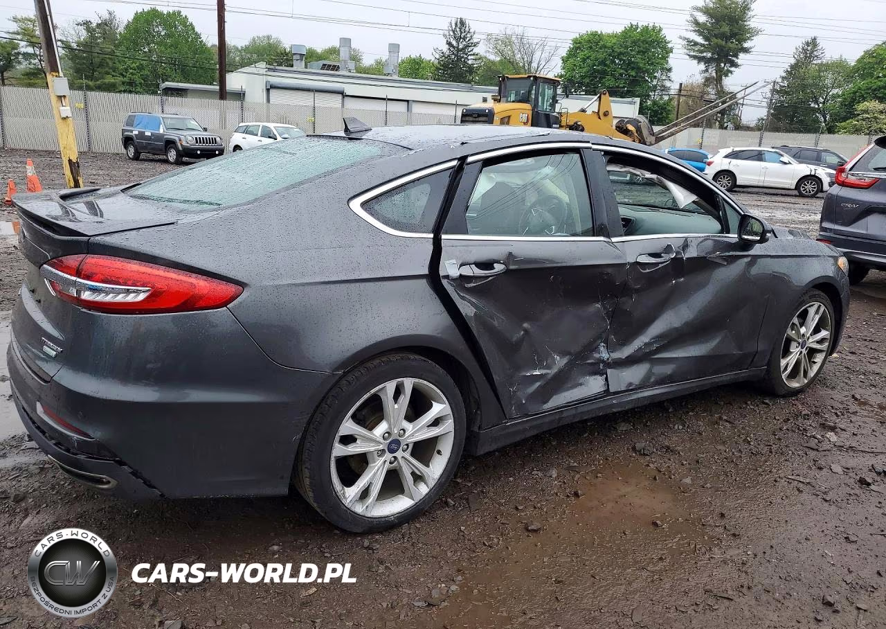 2019 Ford Fusion Titanium VIN:3FA6P0K92KR259454 - 3
