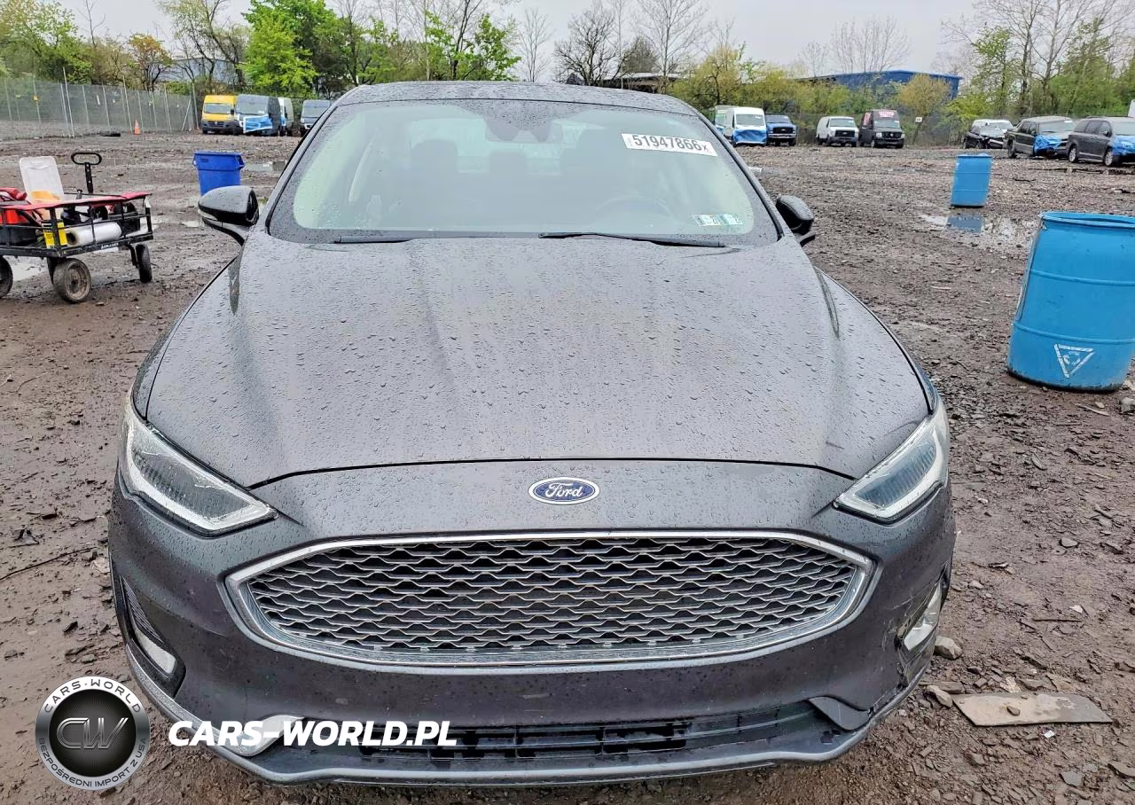 2019 Ford Fusion Titanium VIN:3FA6P0K92KR259454 - 5