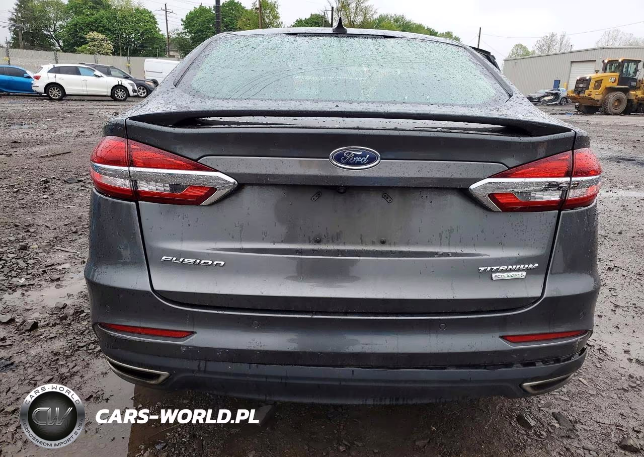 2019 Ford Fusion Titanium VIN:3FA6P0K92KR259454 - 6