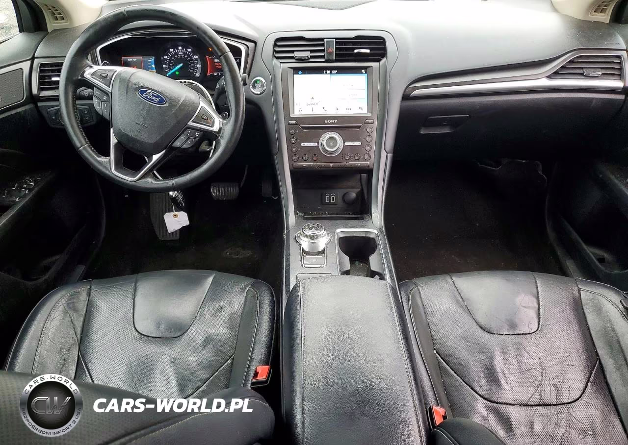 2019 Ford Fusion Titanium VIN:3FA6P0K92KR259454 - 8