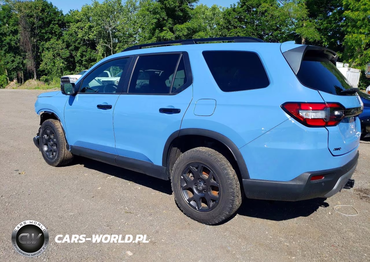 2025 Honda Pilot Trailsport VIN:5FNYG1H6XSB038028 - 2