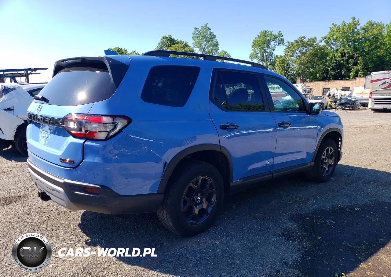 2025 Honda Pilot Trailsport VIN:5FNYG1H6XSB038028 - 3