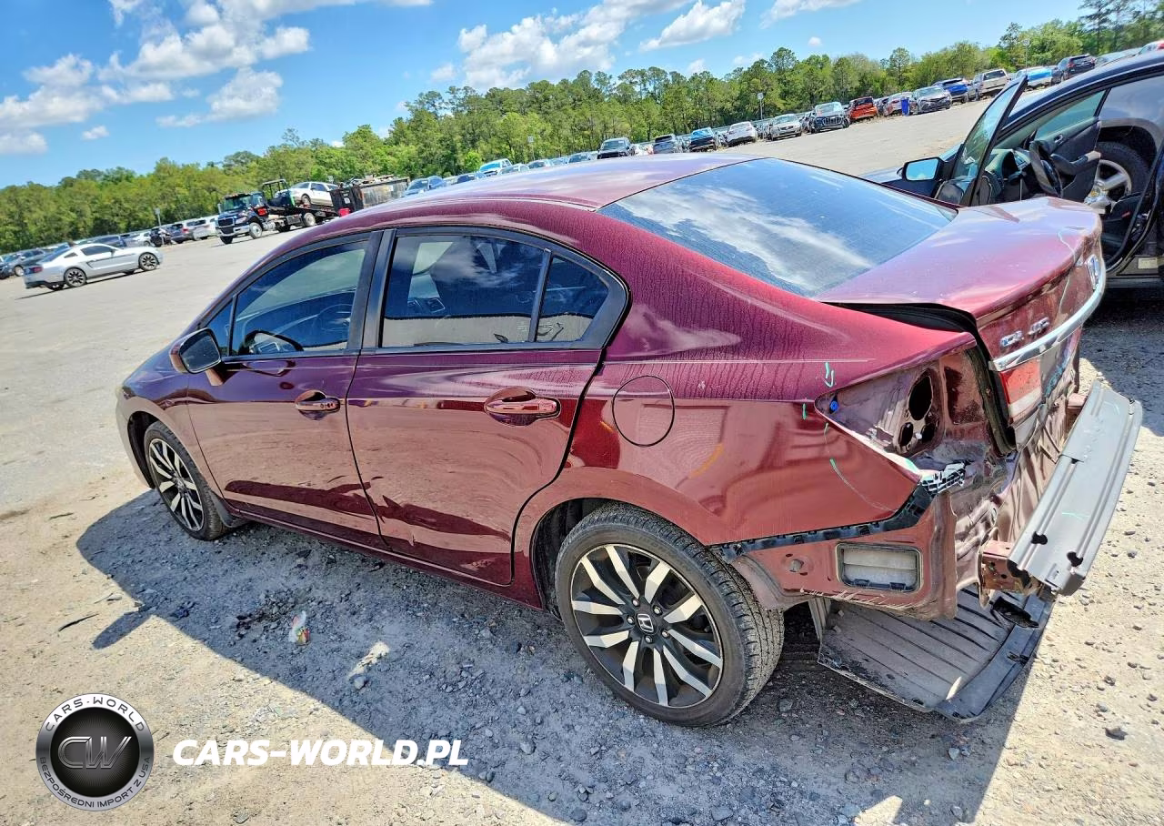 2015 Honda Civic Exl VIN:2HGFB2F91FH529033 - 2