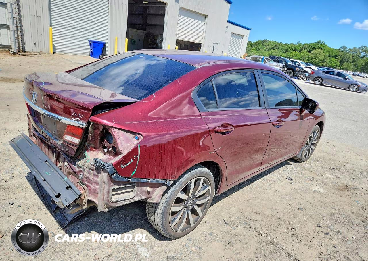 2015 Honda Civic Exl VIN:2HGFB2F91FH529033 - 3