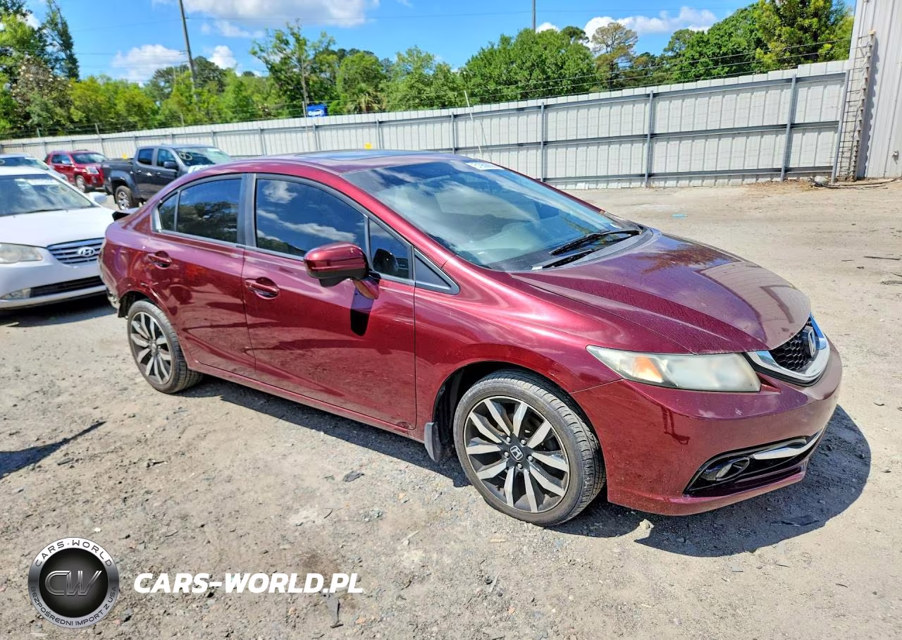 2015 Honda Civic Exl VIN:2HGFB2F91FH529033 - 4