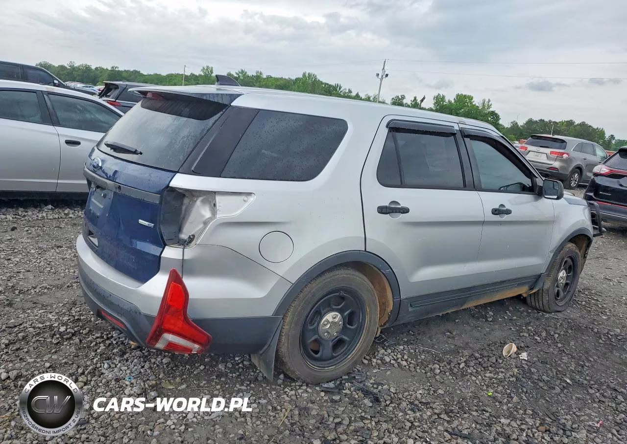 2017 Ford Explorer Police Interceptor VIN:1FM5K8AR0HGE13580 - 3