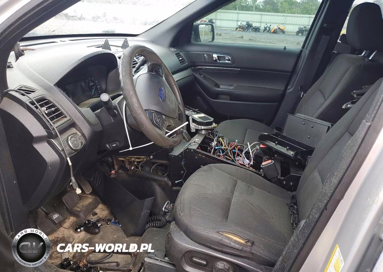 2017 Ford Explorer Police Interceptor VIN:1FM5K8AR0HGE13580 - 7