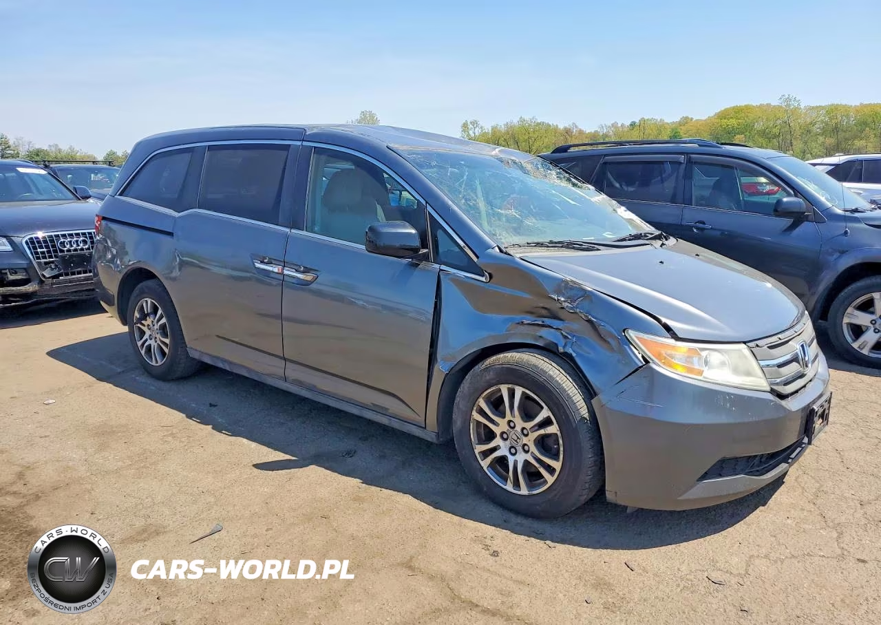 2012 Honda Odyssey Ex VIN:5FNRL5H46CB083684 - 4