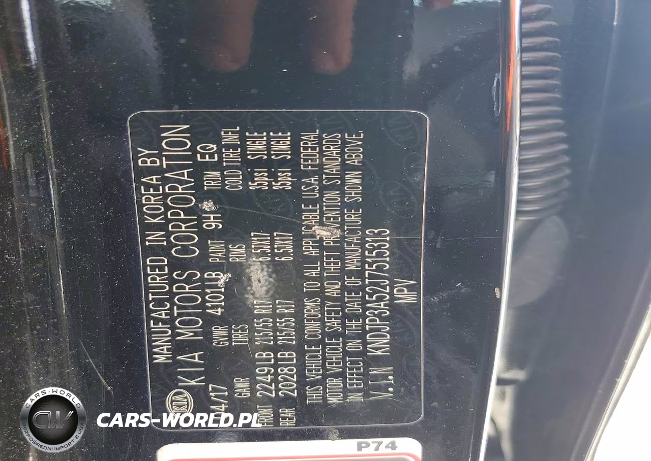 2018 Kia Soul + VIN:KNDJP3A52J7515313 - 13