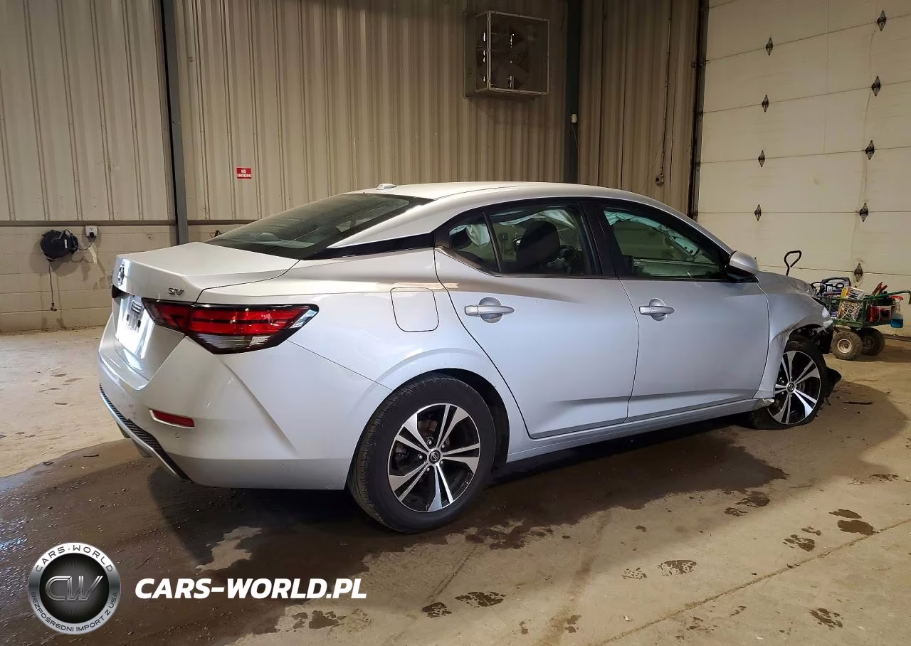 2022 Nissan Sentra Sv VIN:3N1AB8CV6NY245163 - 3