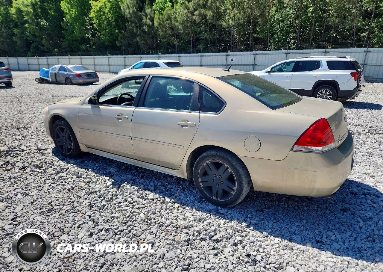 2012 Chevrolet Impala Lt VIN:2G1WG5E35C1295104 - 2
