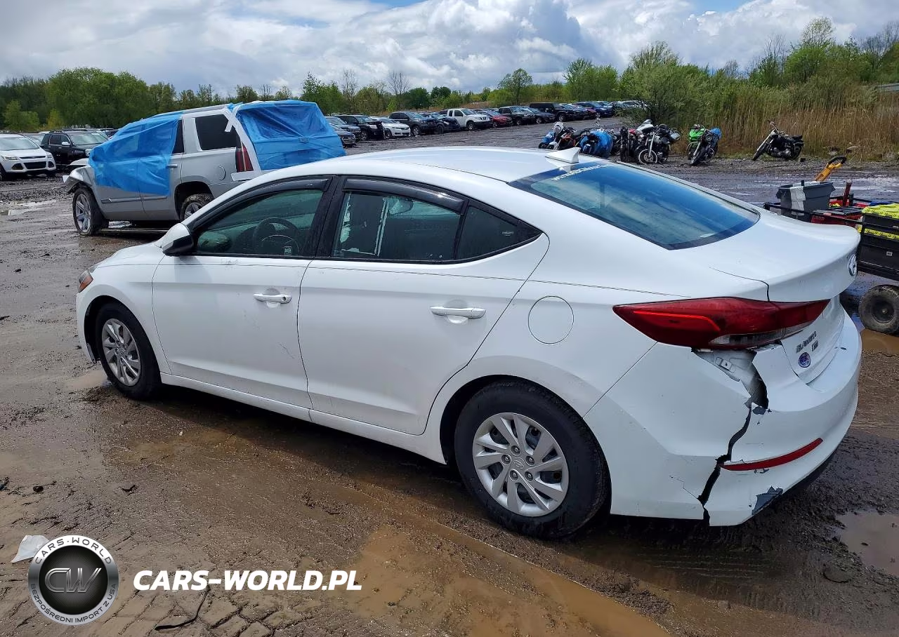 2017 Hyundai Elantra Se VIN:5NPD74LFXHH193616 - 2
