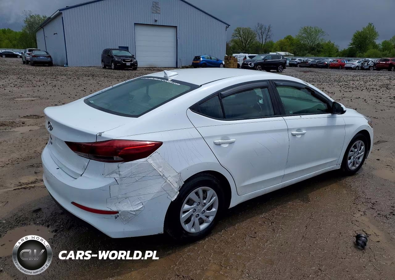 2017 Hyundai Elantra Se VIN:5NPD74LFXHH193616 - 3