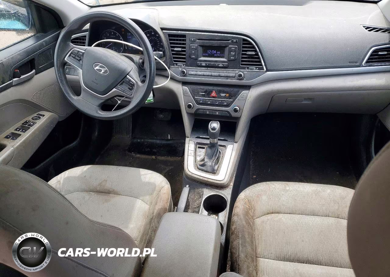 2017 Hyundai Elantra Se VIN:5NPD74LFXHH193616 - 8
