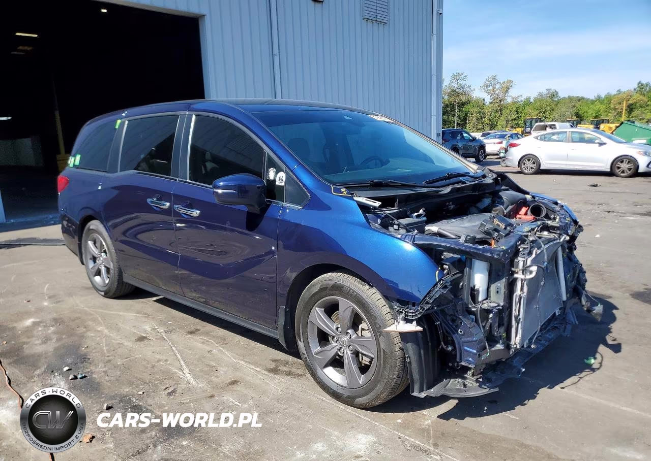 2022 Honda Odyssey Ex VIN:5FNRL6H50NB015415 - 4