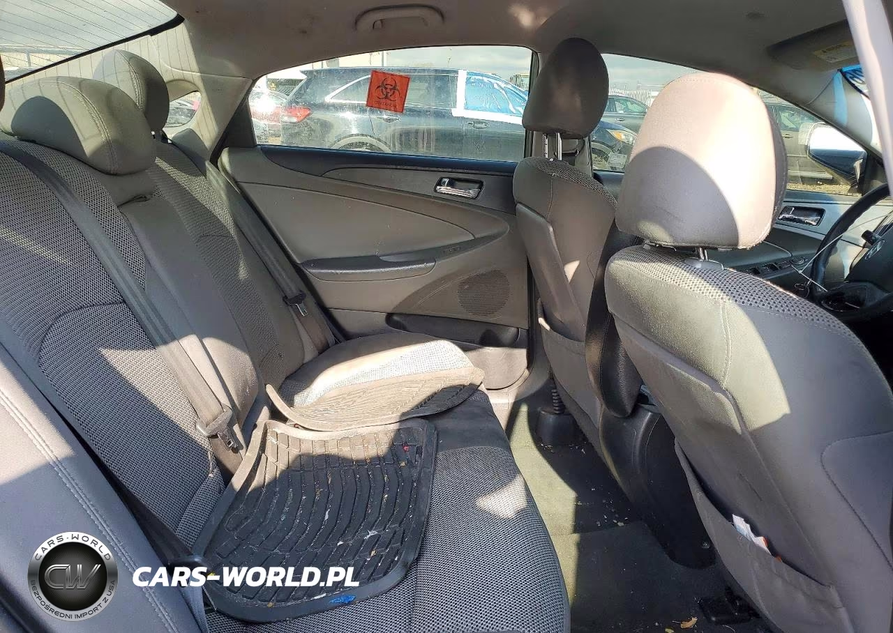 2012 Hyundai Sonata Gls VIN:5NPEB4AC6CH450551 - 10