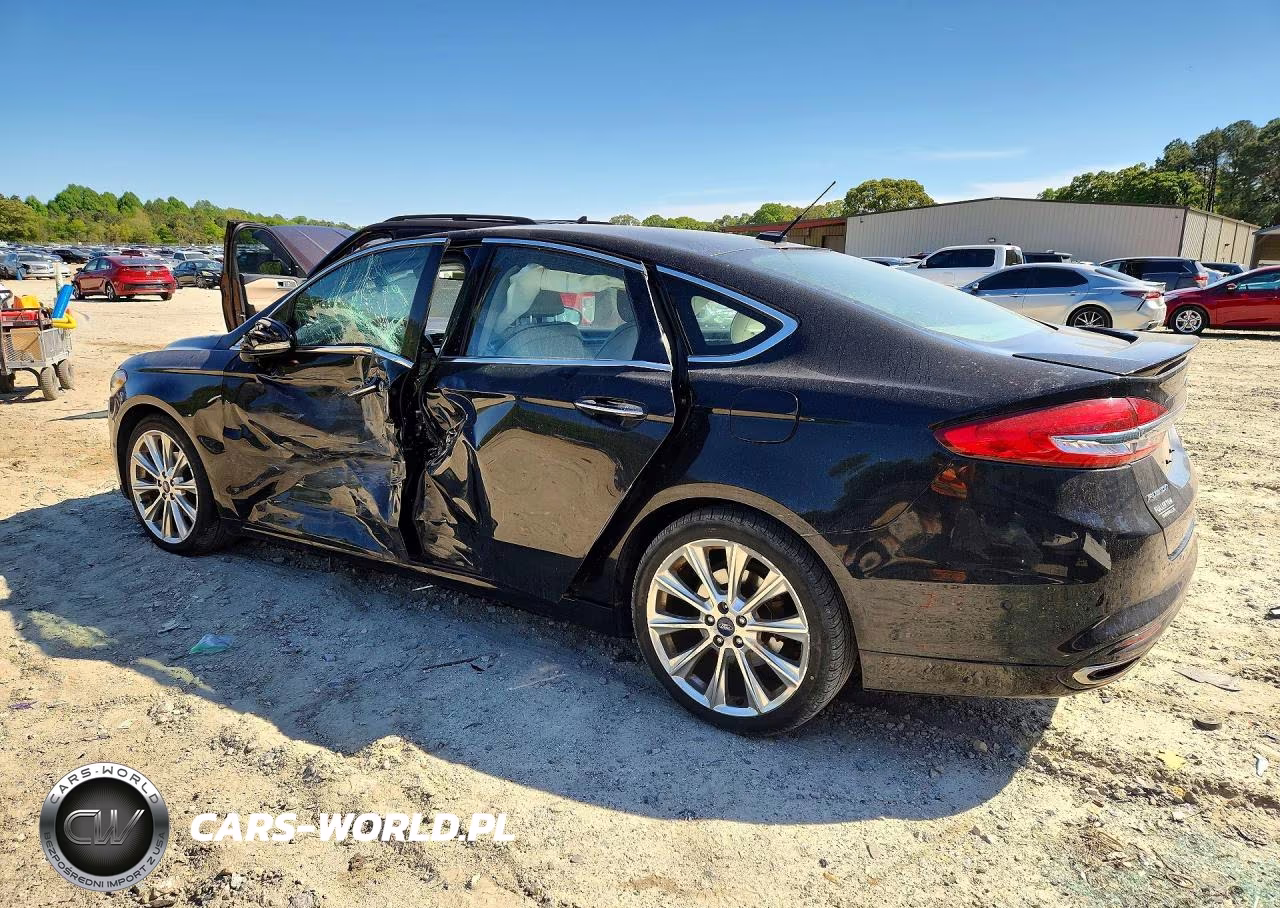 2017 Ford Fusion Titanium VIN:3FA6P0K90HR183919 - 2