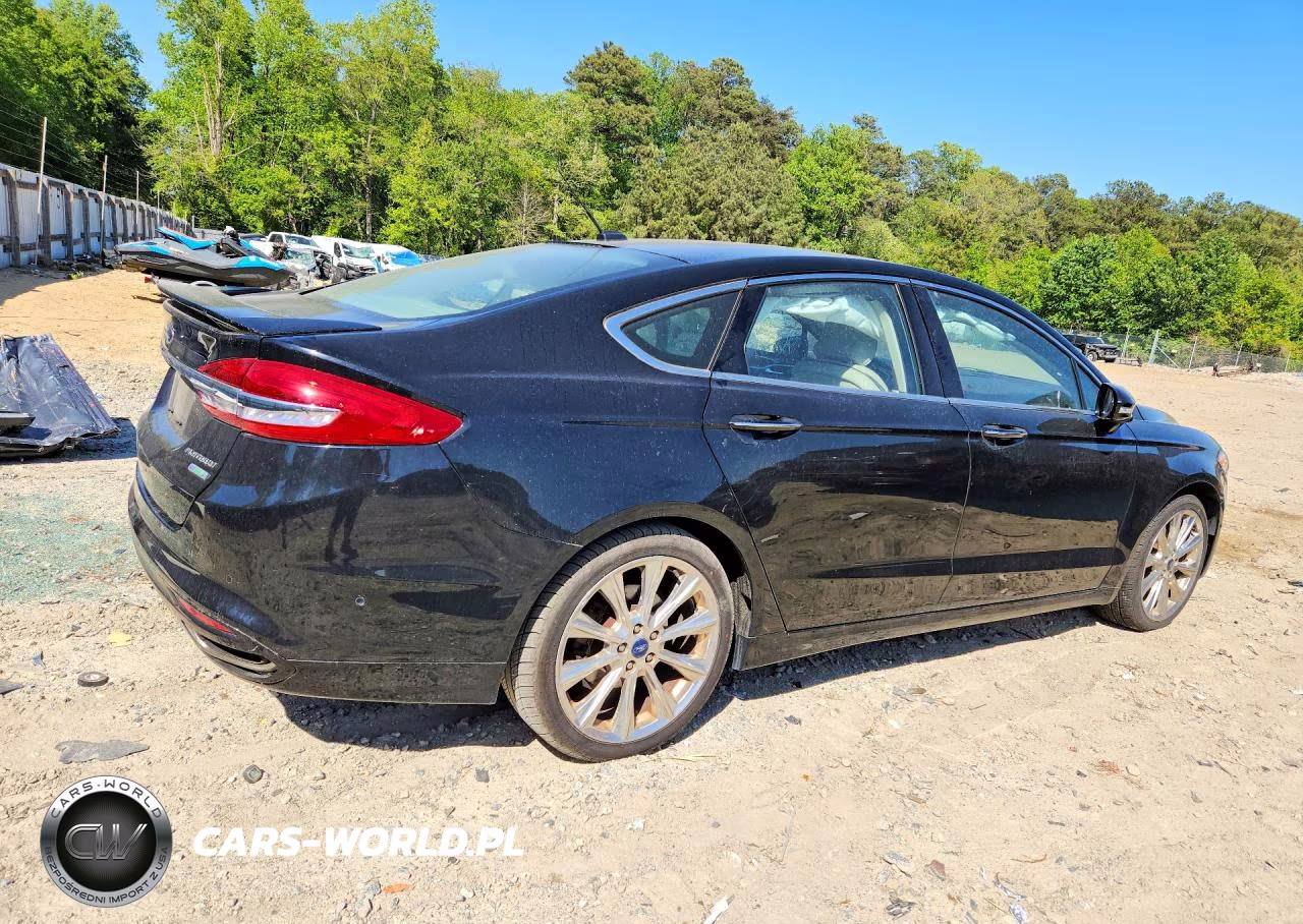 2017 Ford Fusion Titanium VIN:3FA6P0K90HR183919 - 3