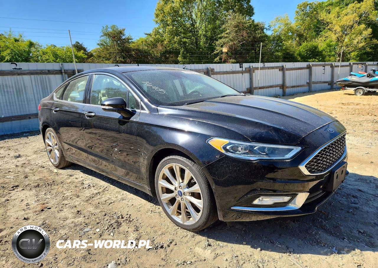 2017 Ford Fusion Titanium VIN:3FA6P0K90HR183919 - 4
